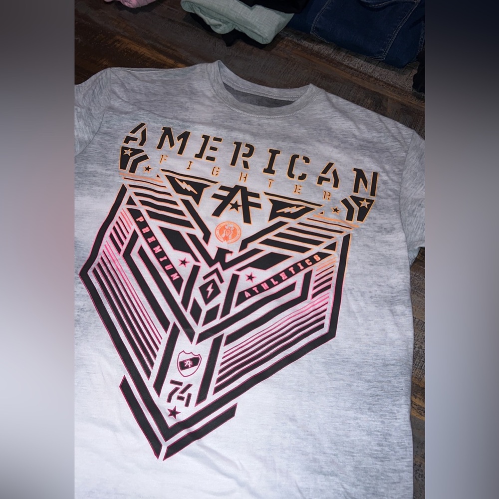 American fighter shirt